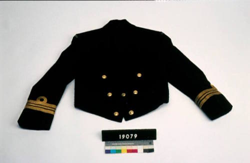 ROYAL AUSTRALIAN NAVY OFFICERS WINTER SHORT MESS JACKET (BLACK)