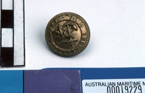 The Aberdeen Line brass button