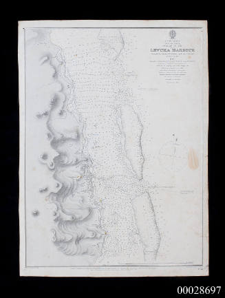 Admiralty Chart No 1241:  South Pacific, Fiji Islands, Ovalua Island, Levuka Harbour