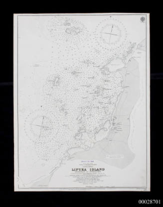 Admiralty Chart No. 473.  South Pacific Ocean, Tonga or Friendly Islands, Haapi Group: Lifuka Island anchorage and approaches