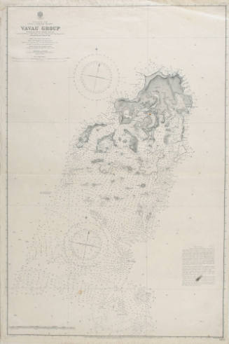 South pacific ocean, Tonga or friendly islands: Vavau group, as surveyed in 1898