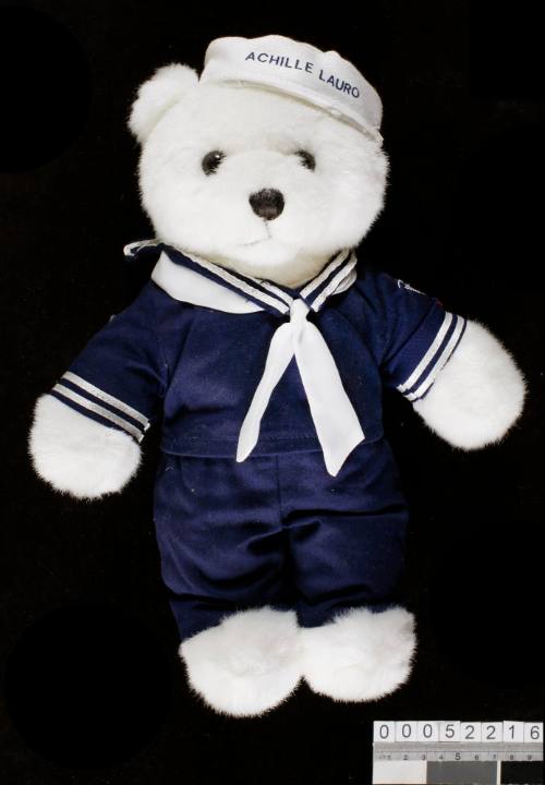 Teddy bear mascot for ACHILLE LAURO