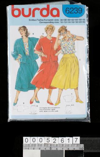 Burda sewing pattern