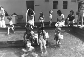 Youngsters take to the water on a P&O cruise. There's a paddling pool and children's swimming pool as well as a pool for adults on CANBERRA & ORIANA