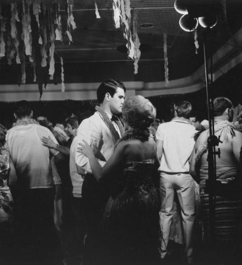 Photograph depicting a Pacific themed party