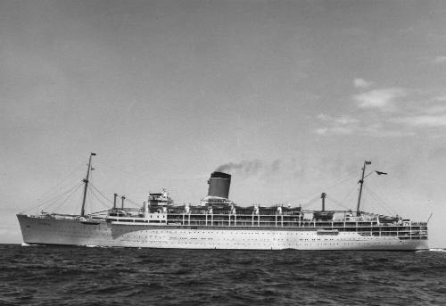 P&O Passenger Liner CHUSAN, built 1949