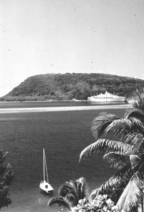 Photograph depicting ORIANA moored