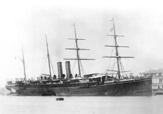 P&O ARCADIA - 6,600 tons, Jubilee C Class, built 1888 (sold to shipbreakers 1915)