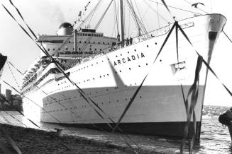 Photograph depicting ARCADIA at Sydney Harbour