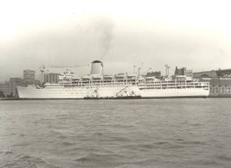 Photograph depicting ARCADIA  at Sydney Harbour