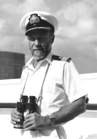 Photograph depicting a portrait of  Captain John Crichton