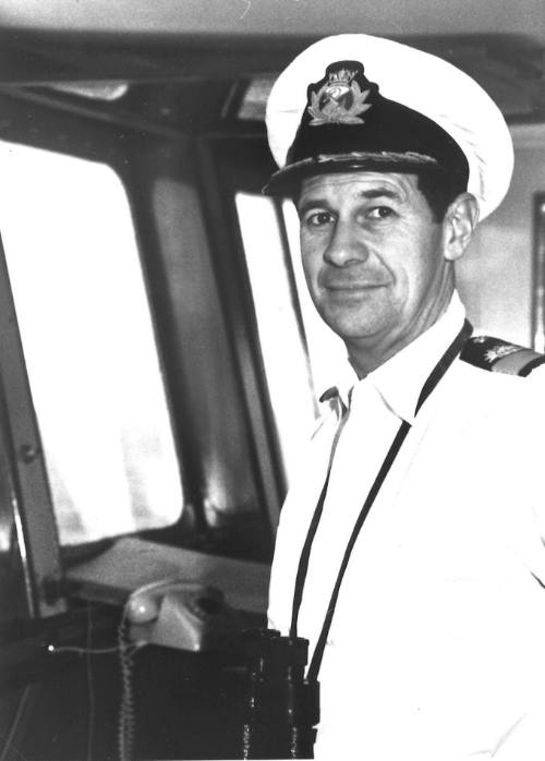 Photograph depicting a portrait of Captain I Gibb