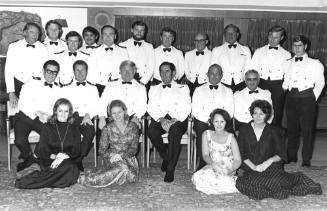 Photograph depicting a group of people posing for the camera