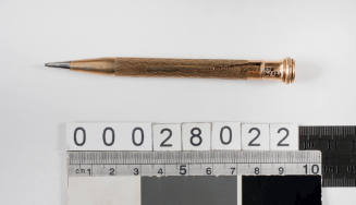 Propelling pencil used by Captain Robert McKilliam