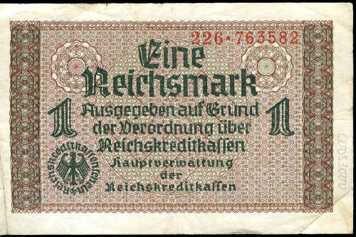 1 Reichsmark note