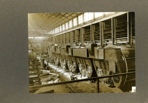 Steam boiler construction at Cockatoo Island, Sydney