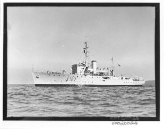 HMAS BENDIGO in trials