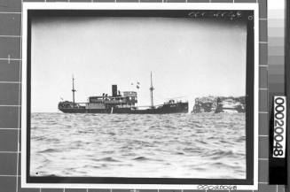 SS MIRANI near Cockatoo Island, Sydney