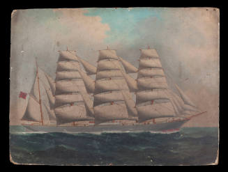 Untitled (Four masted barque JAMES KERR)