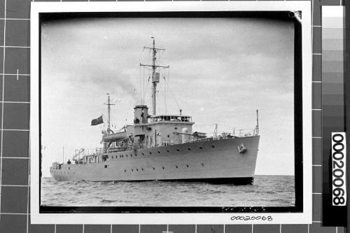 Trials of HMAS GOULBURN I off Sydney Heads