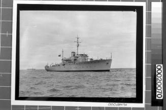 Trials of HMAS GOULBURN I off Sydney Heads