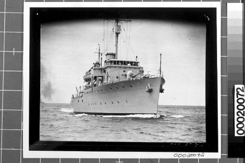 Trials of HMAS GOULBURN I off Sydney Heads