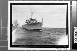 Trials of HMAS GOULBURN I off Sydney Heads