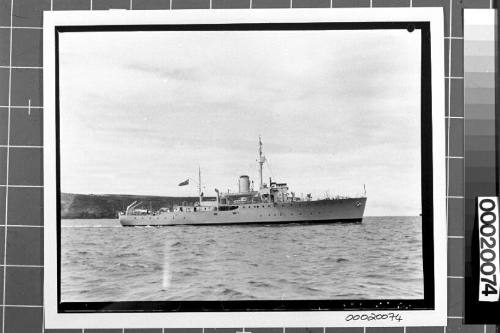 Trials of HMAS GOULBURN I off Sydney Heads