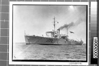 Trials of HMAS WOLLONGONG I off Sydney Heads