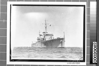 Trials of HMAS WOLLONGONG I off Sydney Heads