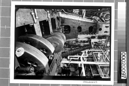 Engine room of SS TRIADIC