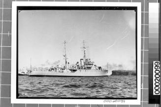 HMAS WARREGO (II) sea trials