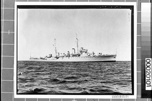 HMAS WARREGO (II) sea trials