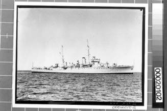 HMAS WARREGO (II) sea trials