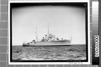 HMAS WARREGO (II) sea trials