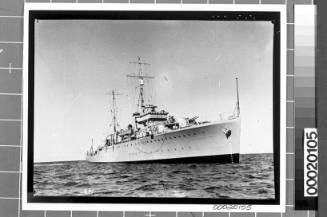 HMAS WARREGO (II) sea trials