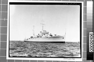 HMAS WARREGO (II) sea trials