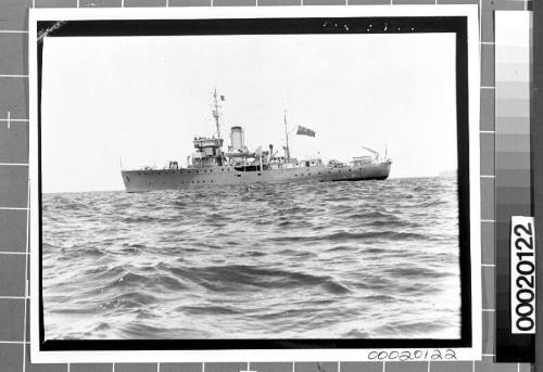 HMAS BATHURST I in trials off Sydney Heads