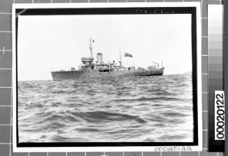 HMAS BATHURST I in trials off Sydney Heads