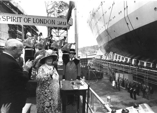 Pearly Queen, Beatrice Marriot, naming of the SPIRIT OF LONDON