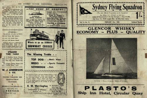 Sydney Flying Squadron program