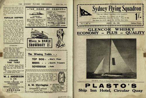 Sydney Flying Squadron program