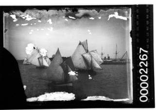 Yachts sailing on Sydney Harbour