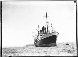 RMS AORANGI in Sydney Harbour