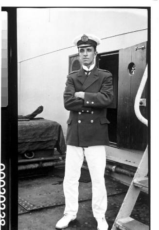 Unidentified merchant marine officer