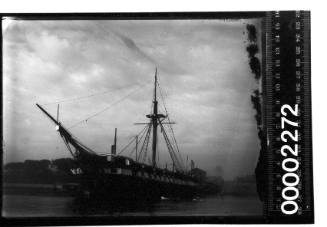 The former HMS / HMVS NELSON at Pyrmont