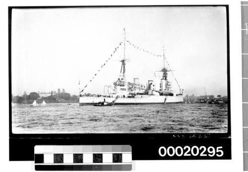 HMS NEW ZEALAND in Sydney Harbour