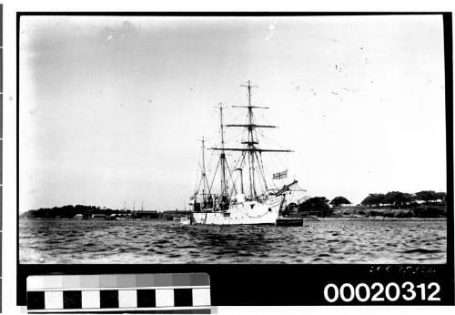 HMS TORCH moored in Farm Cove