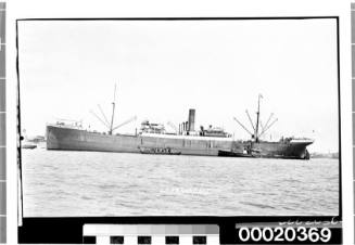 SS FRANKDALE, possibly near Port Jackson in Sydney