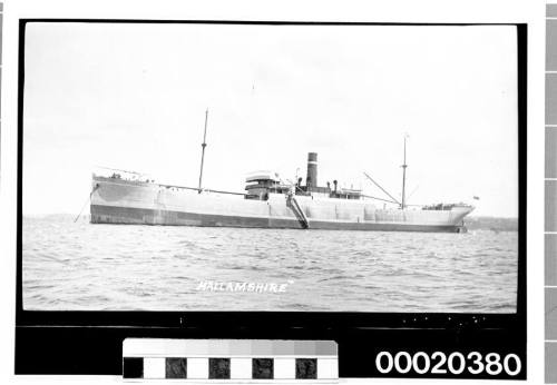 SS HALLAMSHIRE, possibly near Port Jackson in Sydney